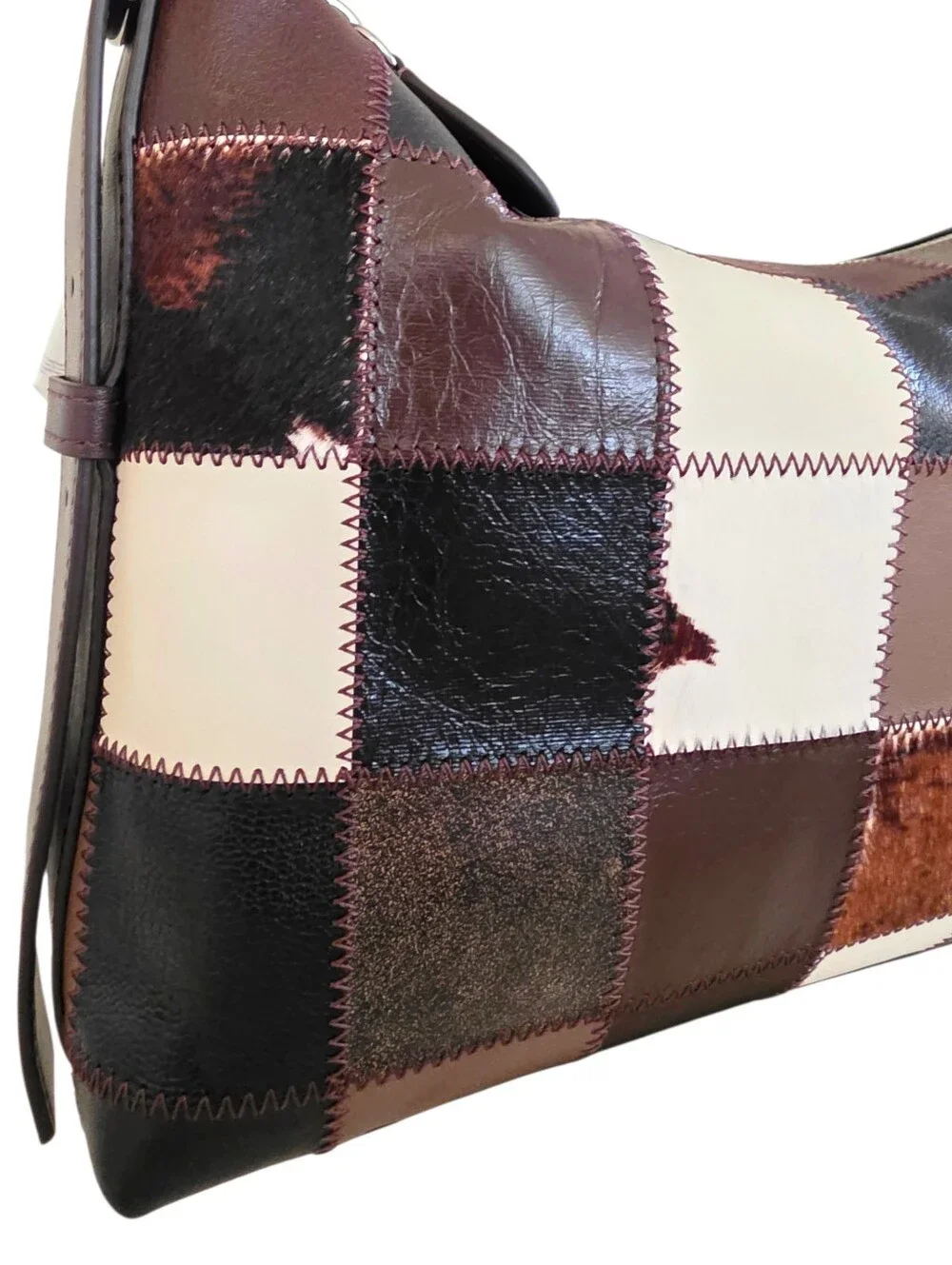 Coachtopia Coach Alter Ego Slouchy Shoulder Bag Maple Multi Cow Print CFI65 NEW